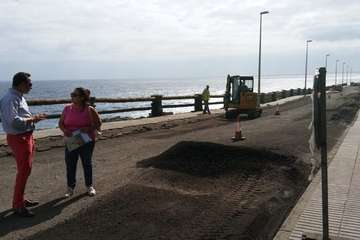 La Garita aplaude el reasfaltado de seis de sus calles más estropeadas (Foto TA)